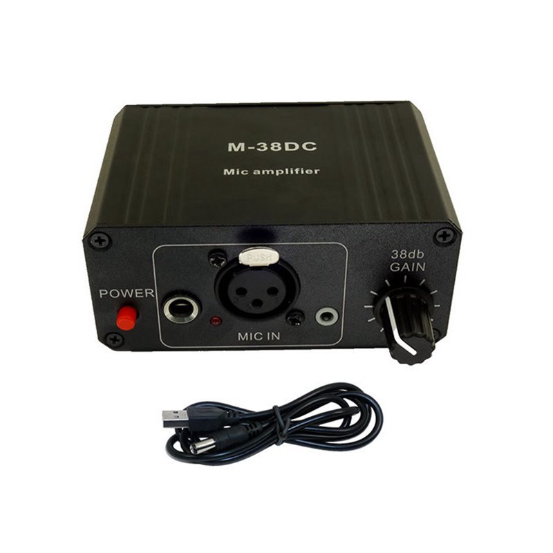 Xlr Microphone Condenser - ABJF-Protable Microphone Preamplifier XLR Output Mic