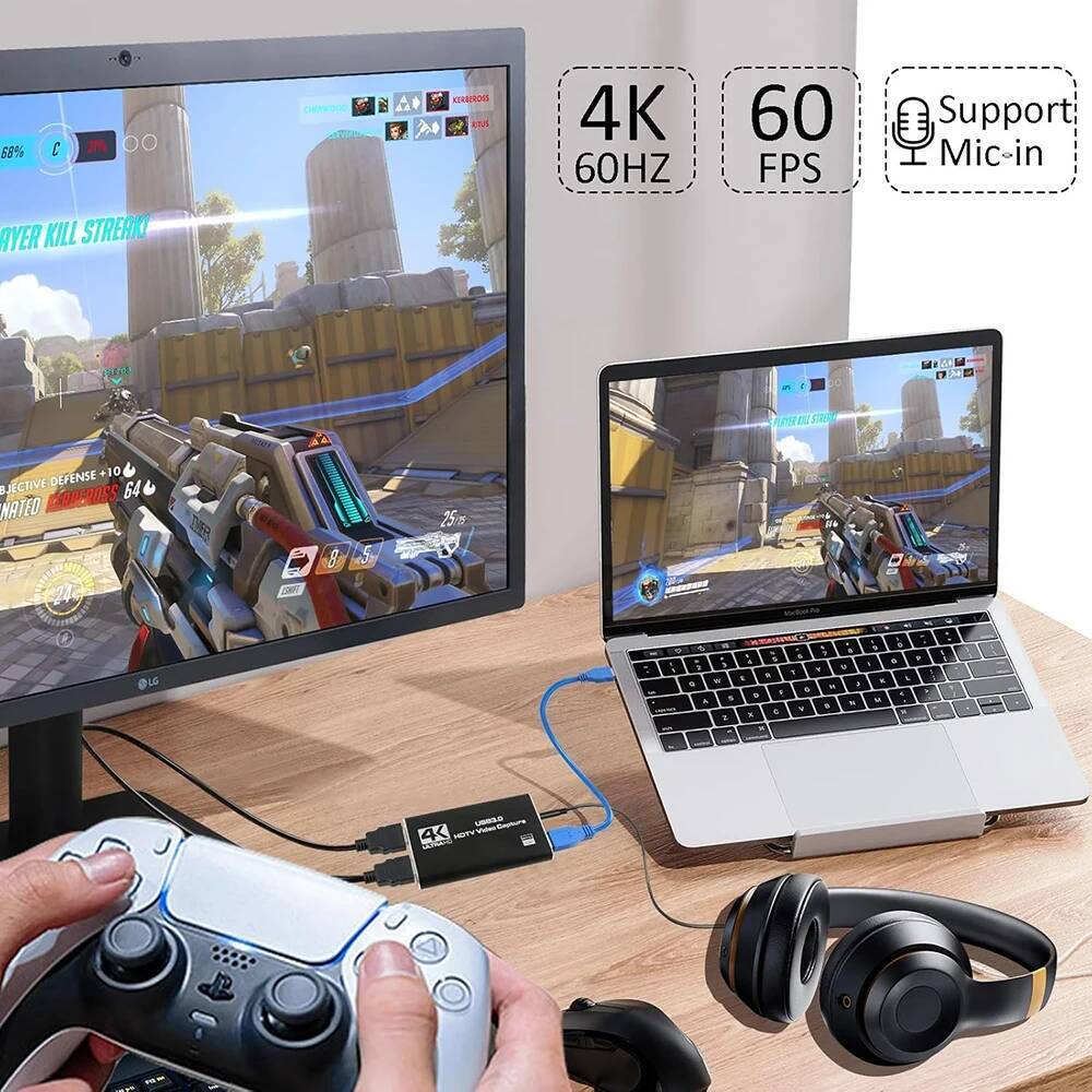 4K HDMI-Compatible to USB 3.0  - Audio Music Live 评论和价格