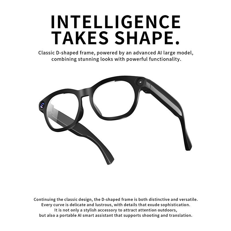 New Fashionable Smart Glasses  - Audio Music To Video Ai Free 评论和价格