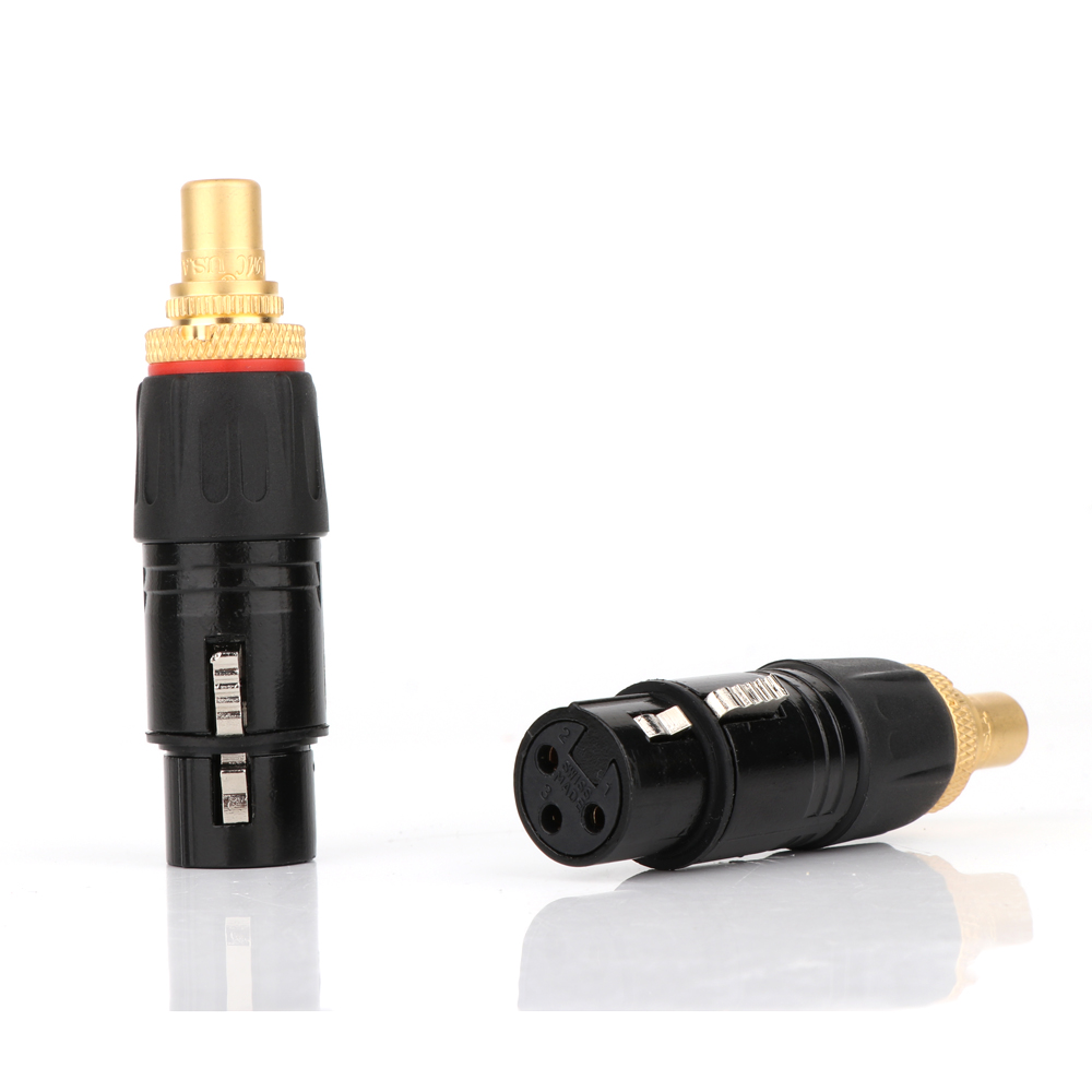 2PC NEUTRIK XLR male to RCA Fe - Xlr Microphone Condenser 评论和价格