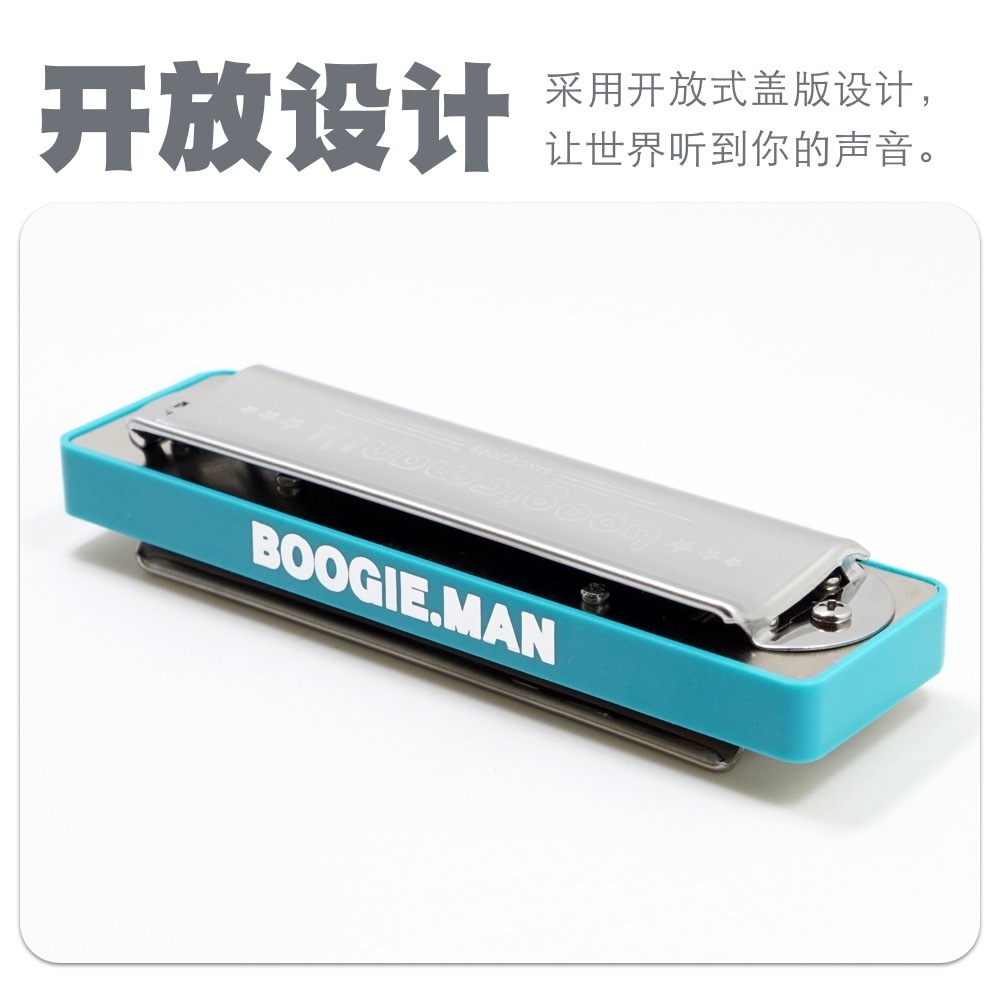 Boogie Man BoogieMan Paddy Tun - Harmonica 10 Hole 评论和价格