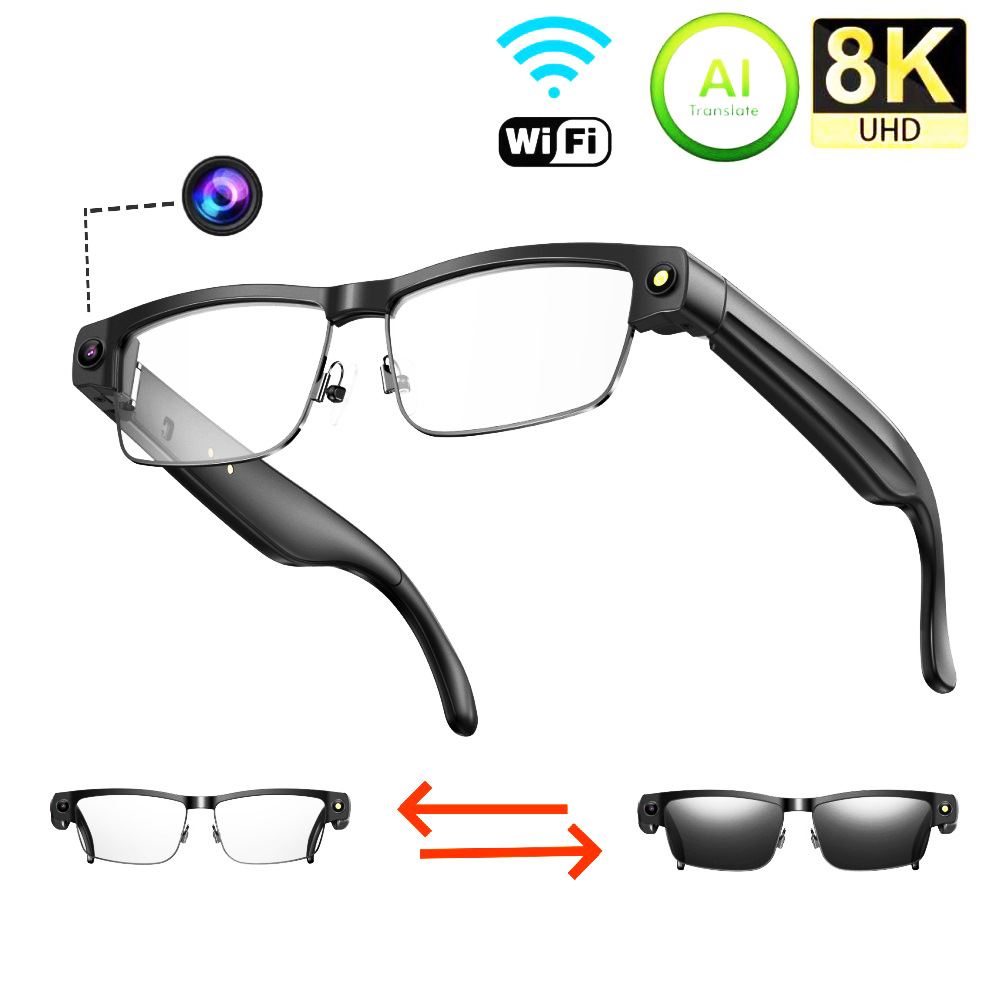 L802 Smart Glasses 8 Million P - Audio Music To Video Ai Free 评论和价格