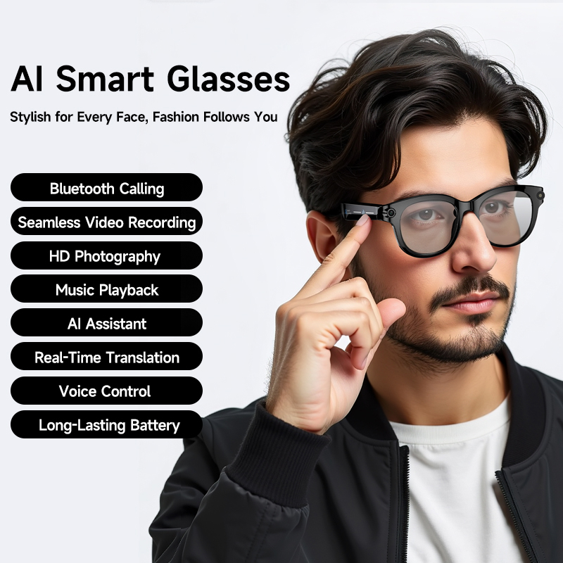 Lenovo 8K HD AI Smart Glasses  - Audio Music To Video Ai Free 评论和价格