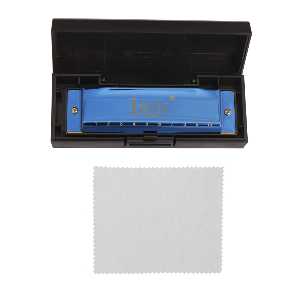IRIN 10 Hole 20 Tone Harmonica - Harmonica 10 Hole 评论和价格
