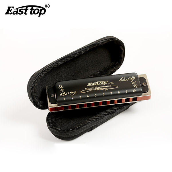 EASTTOP T008K Key of a New Blu - Harmonica 10 Hole 评论和价格