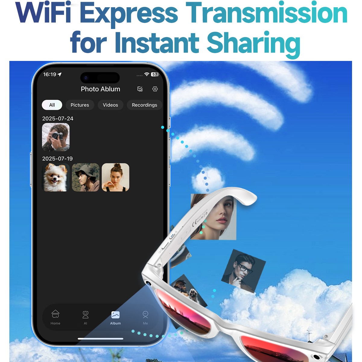Trending Smart Sunglasses With - Audio Music To Video Ai Free 评论和价格