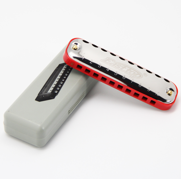 EASTTOP Harmonica Blues Harp K - Harmonica 10 Hole 评论和价格