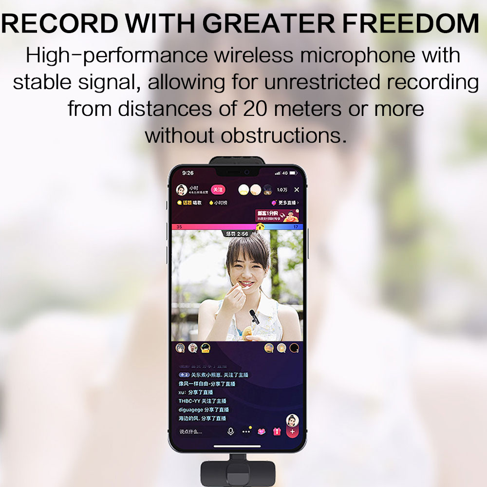 Wireless Lavalier Microphone T - Audio Music Live 评论和价格