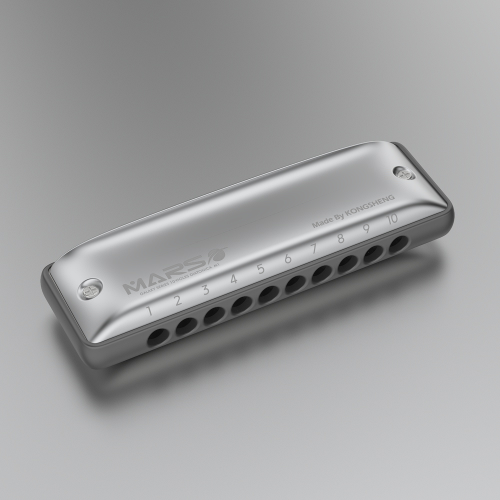 KONGSHENG M1MARS Round Hole 10 - Harmonica 10 Hole 评论和价格