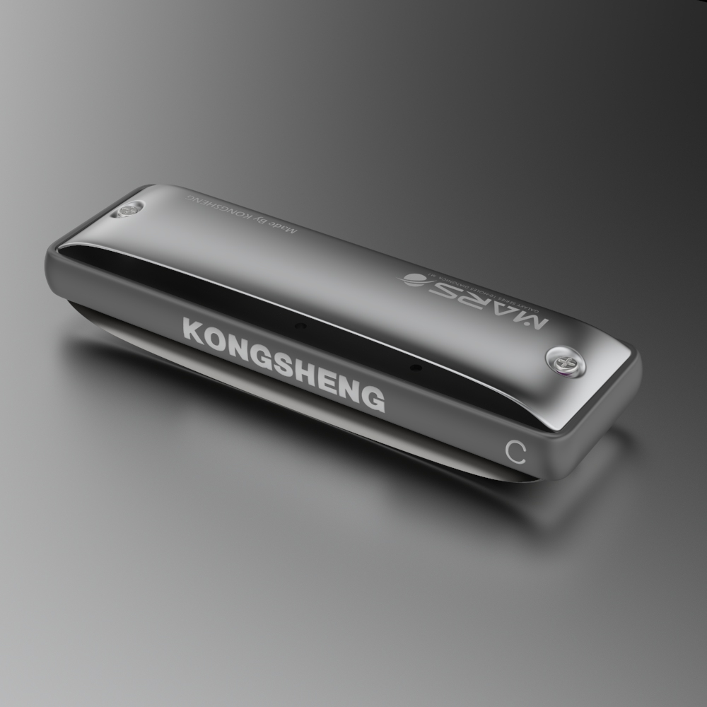 KONGSHENG M1MARS Round Hole 10 - Harmonica 10 Hole 评论和价格