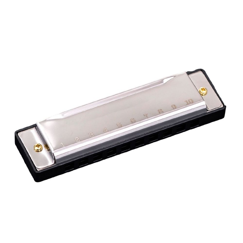 Portable Key of C 10 Hole Harm - Harmonica 10 Hole 评论和价格