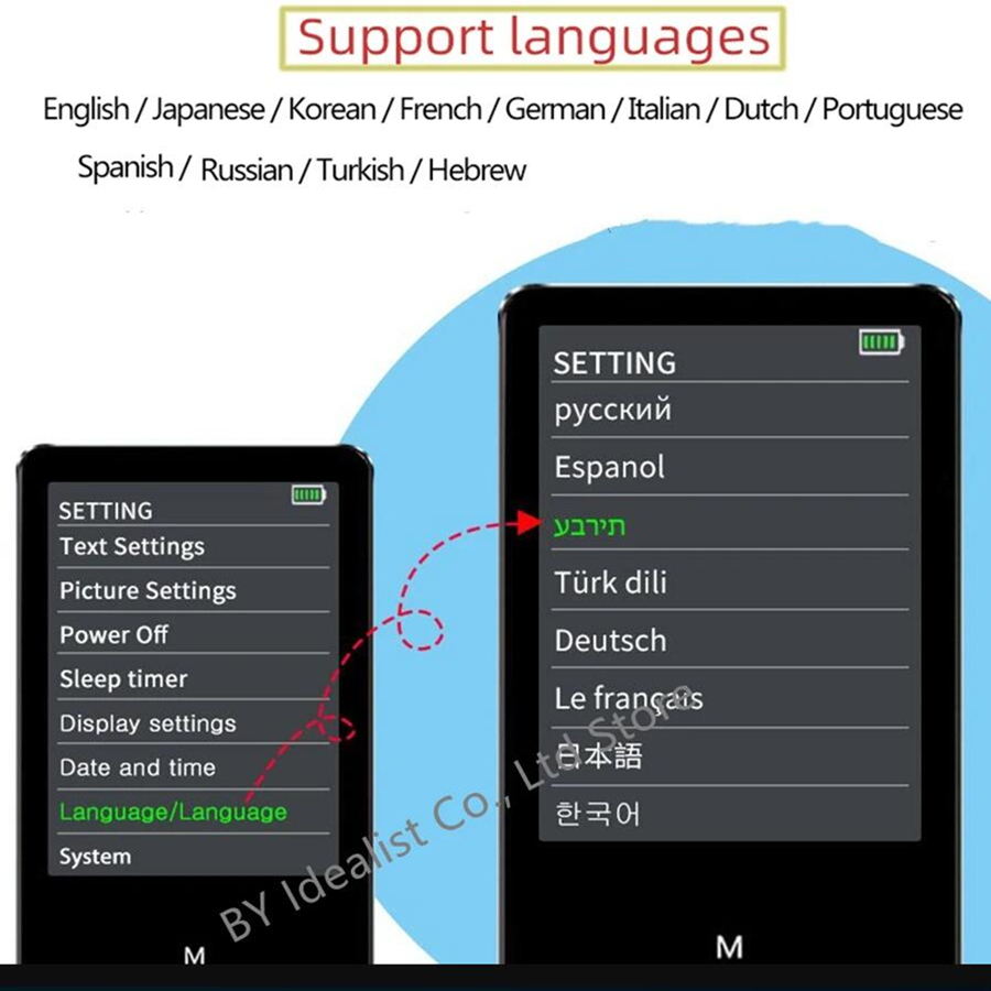 64gb MP3 Player With Bluetooth - Audio Music By 评论和价格