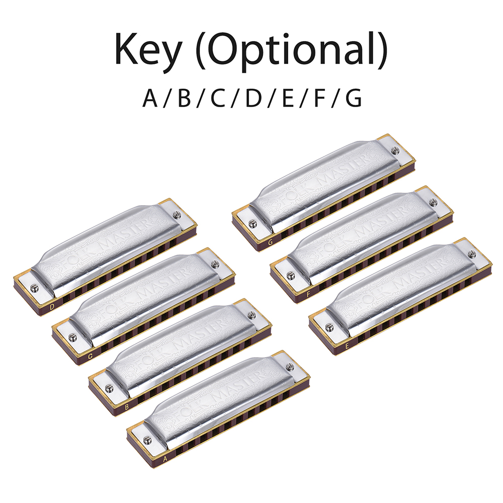 SUZUKI Folkmaster Blues Harmon - Harmonica 10 Hole 评论和价格