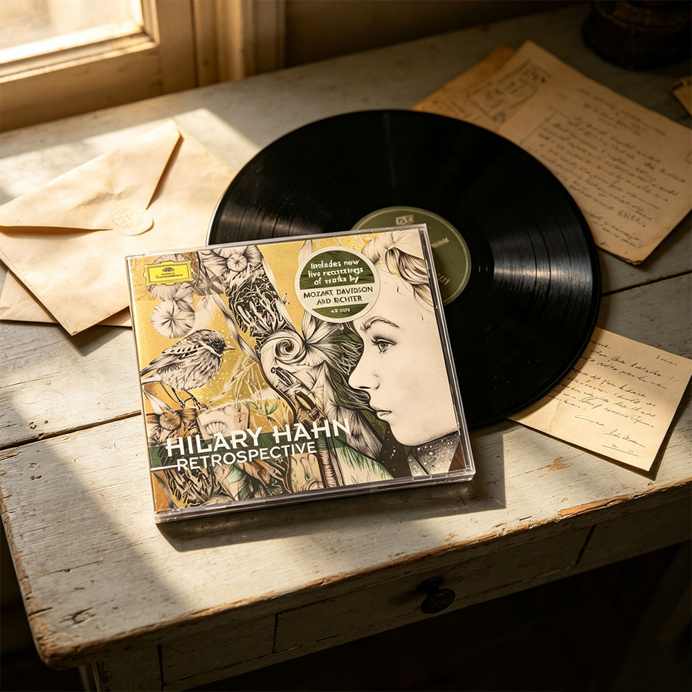CD 'Retrospective' Hilary Hahn - Audio Music Live 评论和价格