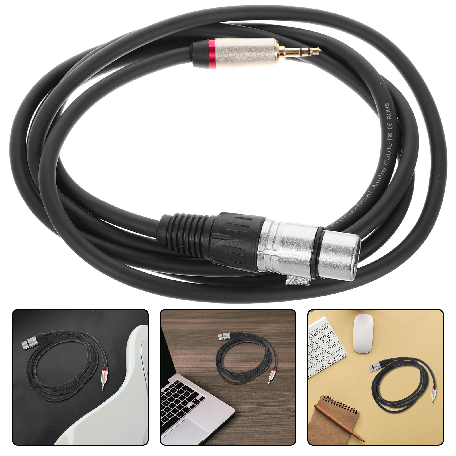 3-Pin Mini Xlr Female Audio Ca - Xlr Microphone Condenser 评论和价格