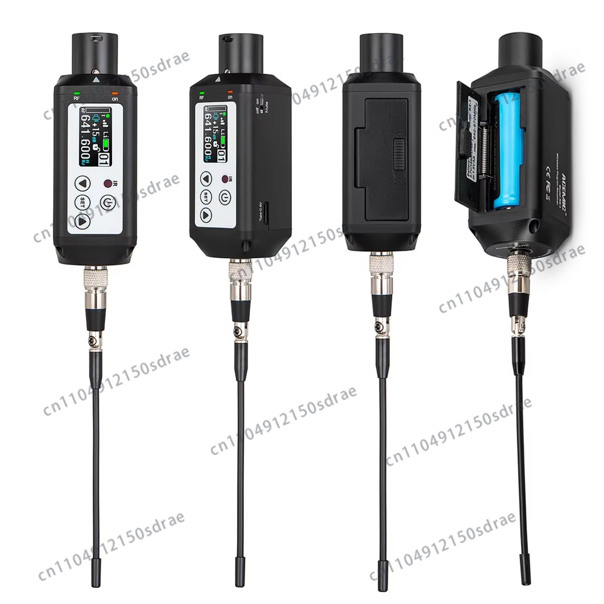 Acemic RX-1and TR-1 Plug-On Wi - Xlr Microphone Condenser 评论和价格