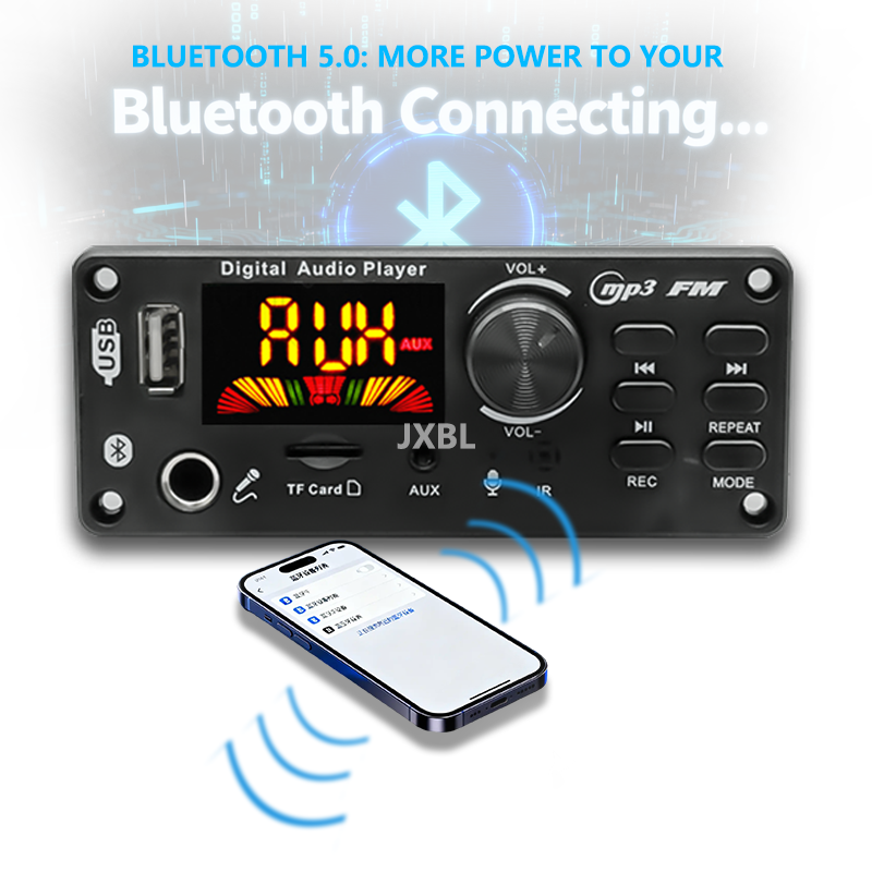80W Bluetooth 5.0 MP3 Decoder  - Audio Music Car 评论和价格