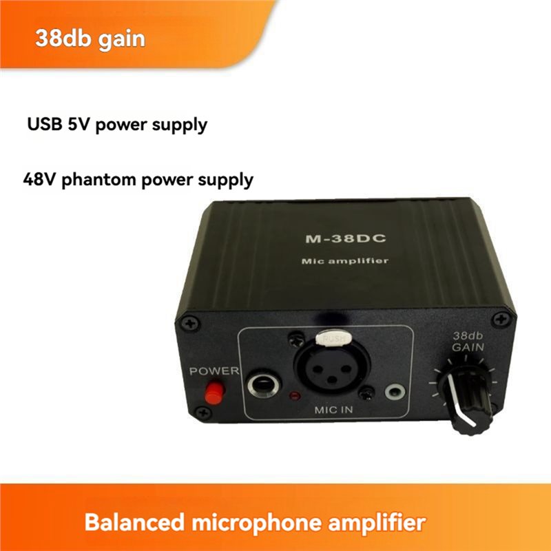 ABJF-Protable Microphone Pream - Xlr Microphone Condenser 评论和价格