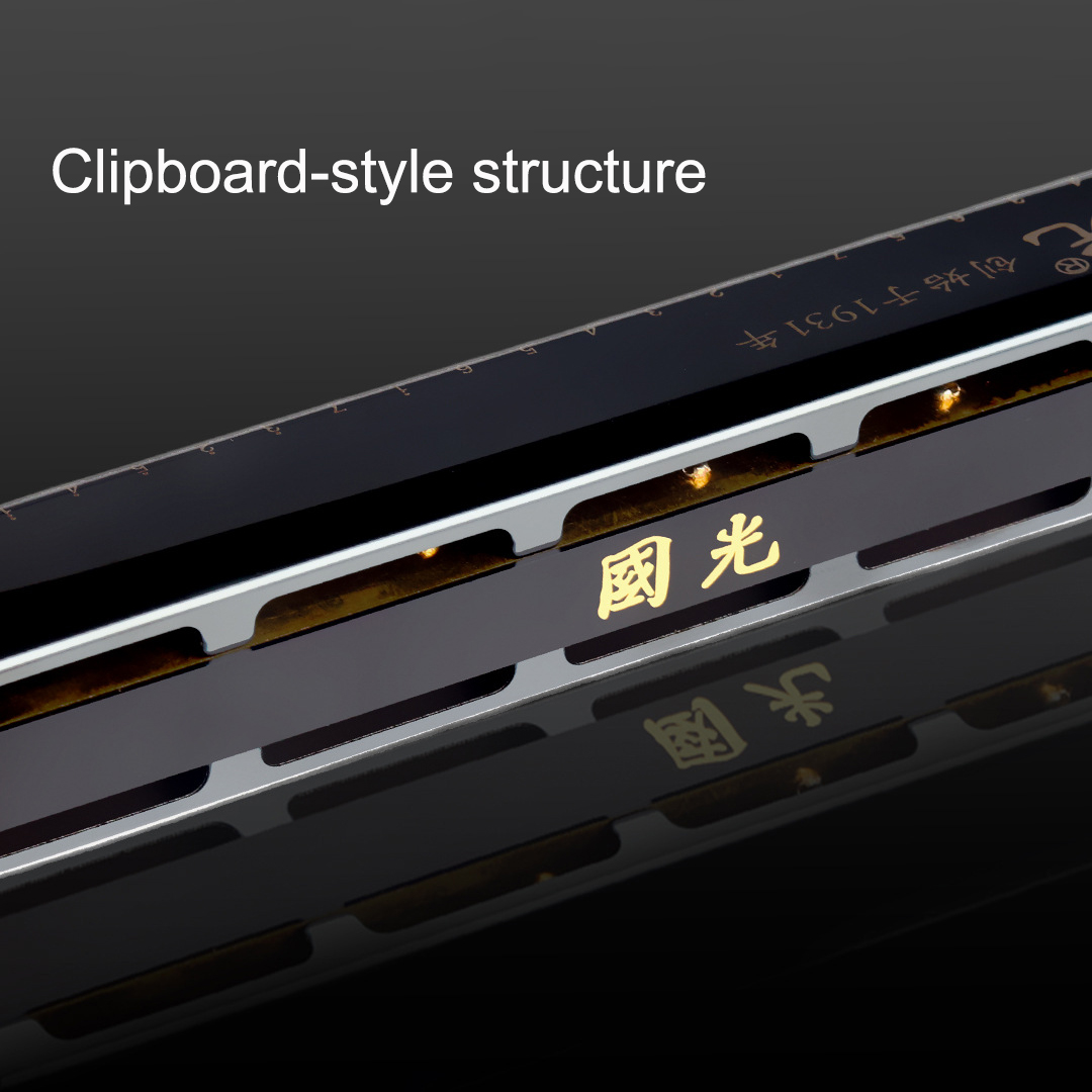 Guoguang Tremolo Harmonica 24  - Harmonica 10 Hole 评论和价格