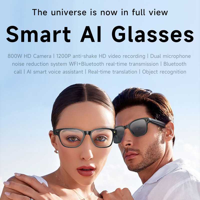 AI Smart Glasses 8 Million Cam - Audio Music To Video Ai Free 评论和价格