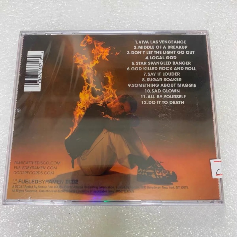 panic! at the disco Music CD P - Audio Music Hip Hop 评论和价格