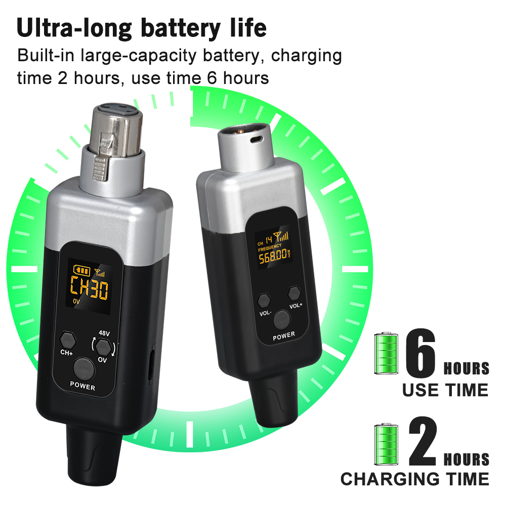 LEUS U2 UHF Wireless Microphon - Xlr Microphone Condenser 评论和价格