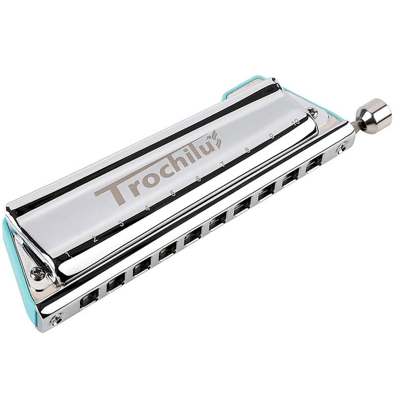JDR Trochilus Harmonica Blues  - Harmonica 10 Hole 评论和价格