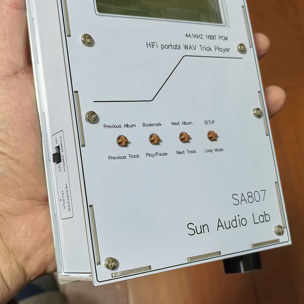 SA807 Audiophile Music Player  - Audio Music Lab 评论和价格